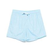 Fedeli Ljusblå Badkläder Dragsko Shorts Blue, Herr