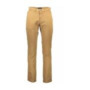 Lyle & Scott Beige Bomulls Jeans & Byxa med Logo Beige, Herr