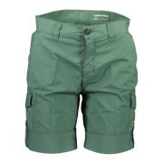 North Sails Grön Bermuda Shorts med Kontrastdetaljer Green, Dam