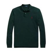 Ralph Lauren Grön polotröja Custom Slim Fit Green, Herr