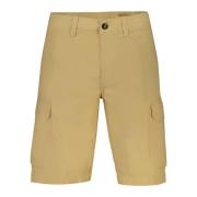 North Sails Beige Bermuda Shorts Regular Fit Logo Beige, Herr