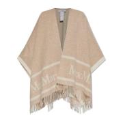 Max Mara Poncho Hilde Beige, Dam