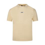 Jacquemus Gros Grain T-shirt Ljus Beige Beige, Dam