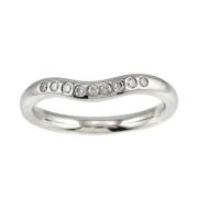 Tiffany & Co. Pre-owned Pre-owned Silver ringar Gray, Dam