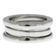 Bvlgari Vintage Pre-owned Silver ringar Gray, Dam