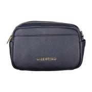 Valentino by Mario Valentino Blå Crossbody Väska med Dragkedja Blue, D...