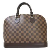 Louis Vuitton Vintage Pre-owned Canvas handvskor Brown, Dam