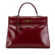 Hermès Vintage Pre-owned Laeder handvskor Red, Dam