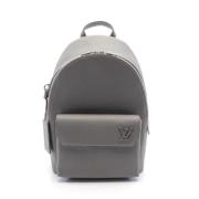 Louis Vuitton Vintage Pre-owned Laeder ryggsckar Gray, Herr