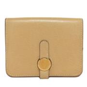 Hermès Vintage Pre-owned Laeder plnbcker Beige, Dam