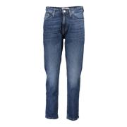 Tommy Hilfiger Blå Denim Jeans, High Rise Slim Ankle Blue, Dam