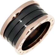 Bvlgari Vintage Pre-owned Metall ringar Black, Dam