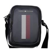 Tommy Hilfiger Blå Herr Crossbody Väska med Dragkedja Blue, Herr