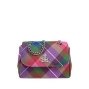 Vivienne Westwood Kedja Axelväska Cindy Tartan Multicolor, Dam