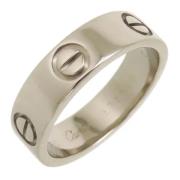 Cartier Vintage Pre-owned Metall ringar White, Dam