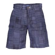 Gant Blå Bermuda Shorts med Logo Blue, Herr