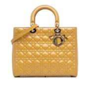 Dior Vintage Pre-owned Laeder dior-vskor Yellow, Dam