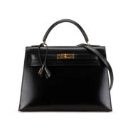 Hermès Vintage Pre-owned Laeder handvskor Black, Dam