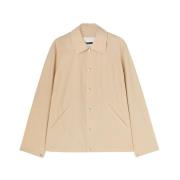 Jil Sander Beige Bomull Poplin Ytterkläder Beige, Herr