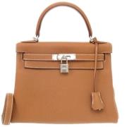 Hermès Vintage Pre-owned Laeder handvskor Brown, Dam