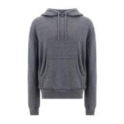 Maison Margiela Ullhoodie med Känguruficka Gray, Herr