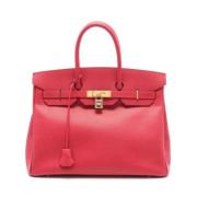 Hermès Vintage Pre-owned Laeder handvskor Red, Dam