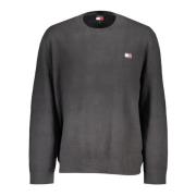 Tommy Hilfiger Svart långärmad herrtröja Black, Herr