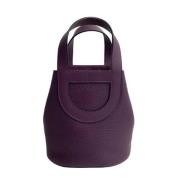 Hermès Vintage Pre-owned Tyg handvskor Purple, Dam