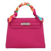 Hermès Vintage Pre-owned Laeder handvskor Purple, Dam