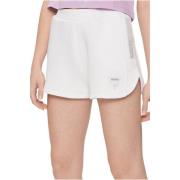 Guess Paillette Shorts - Vit med Strass White, Dam