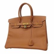 Hermès Vintage Pre-owned Laeder handvskor Brown, Dam