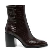 aeyde Bruna Ankelboots Brown, Dam