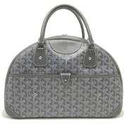 Goyard Vintage Pre-owned Canvas handvskor Gray, Dam