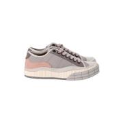 Chloé Pre-owned Pre-owned Nylon sneakers Gray, Dam