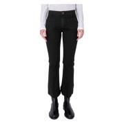 Seafarer Utställda Svarta Jeans Delphine Black, Dam