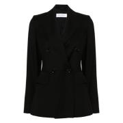 Max Mara Elegant Svart Osanna Klänning Black, Dam