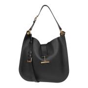 Tom Ford Stiliga Day Bags för Axel och Crossbody Black, Dam