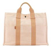 Hermès Vintage Pre-owned Canvas totevskor Orange, Dam