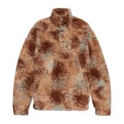 Alexander McQueen Fleece med fickor Brown, Herr