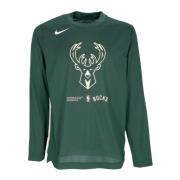 Nike Milwaukee Bucks Långärmad T-shirt Green, Herr