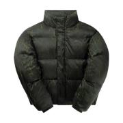 Daily Paper Nylon Puffer Jacket Green, Herr