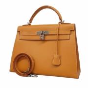 Hermès Vintage Pre-owned Laeder handvskor Brown, Dam