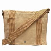 Hermès Vintage Pre-owned Canvas axelremsvskor Beige, Dam