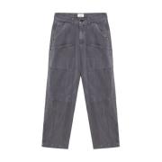 Amish Denim Jeans Gray, Herr