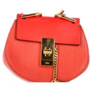 Chloé Pre-owned Pre-owned Laeder axelremsvskor Red, Dam