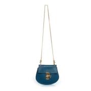 Chloé Pre-owned Pre-owned Laeder crossbodyvskor Blue, Dam