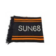 Sun68 Ullblandning Halsduk Black, Unisex