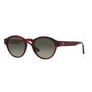 Giorgio Armani Röd Acetat Dam Solglasögon Multicolor, Dam