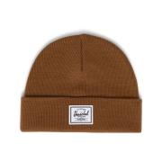 Herschel Bomull Beanie Mössa Brown, Herr