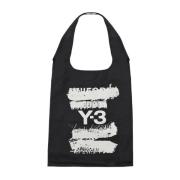 Y-3 Svart Toteväska Black, Unisex